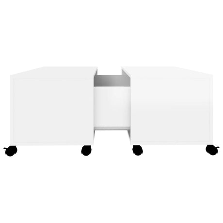 Coffee Table 75X75X38 Cm Engineered Wood