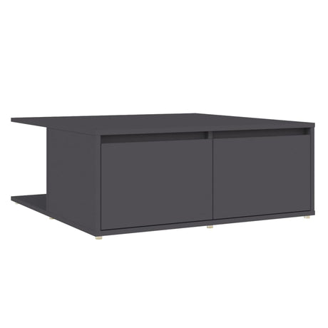 Coffee Table 80X80X31 Cm Engineered Wood