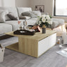Coffee Table 80X80X31 Cm Engineered Wood