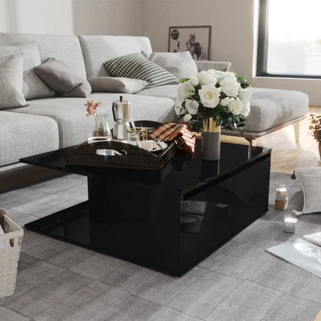 Coffee Table 80X80X31 Cm Engineered Wood