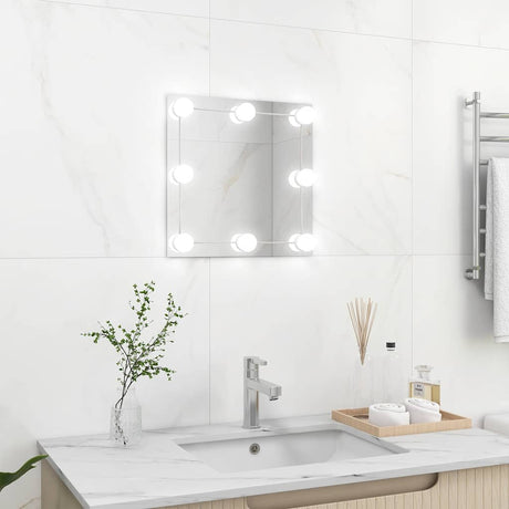 Wall Mirror Square Glass