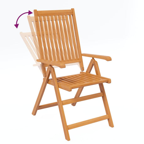 5 Piece Garden Dining Set Solid Wood Acacia
