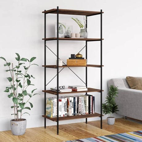 5-Tier Shelving Unit 80X40X