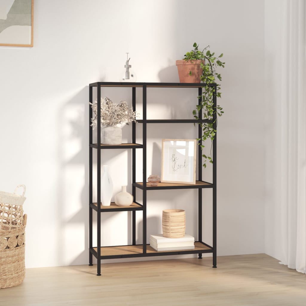 Book Shelf 80X30X Steel And Engineered Wood