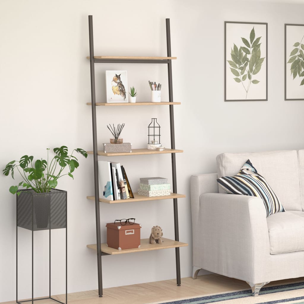 5-Tier Leaning Shelf 64X34X