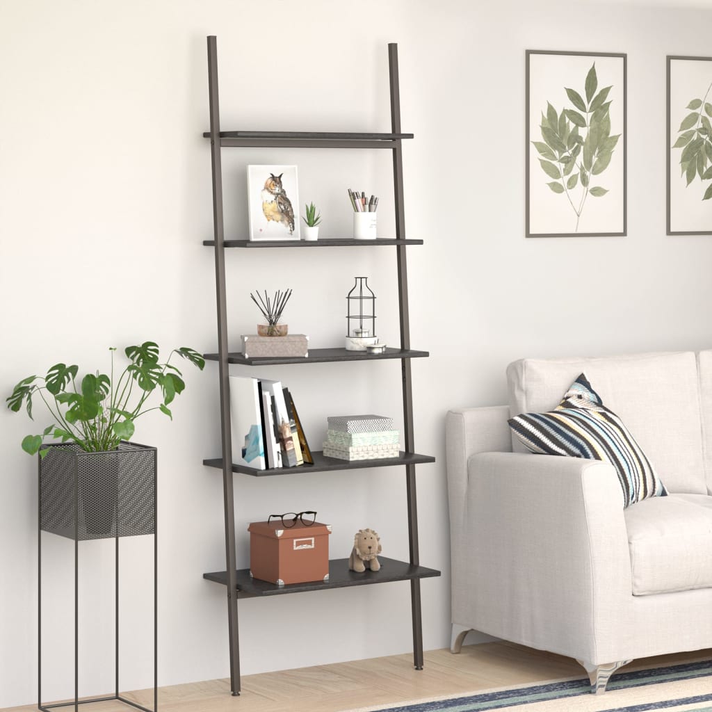 5-Tier Leaning Shelf 64X34X