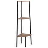 3-Tier Corner Shelf And Black 45.5X31.5X