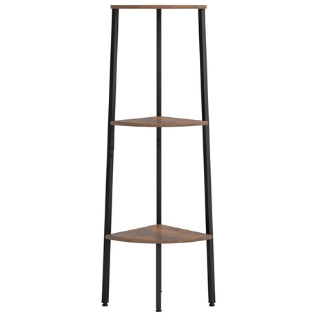 3-Tier Corner Shelf And Black 45.5X31.5X