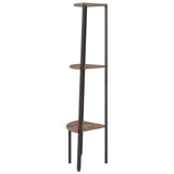 3-Tier Corner Shelf And Black 45.5X31.5X