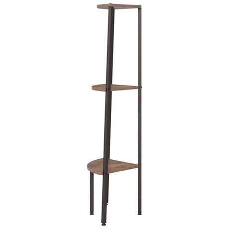 3-Tier Corner Shelf And Black 45.5X31.5X