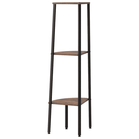 3-Tier Corner Shelf And Black 45.5X31.5X