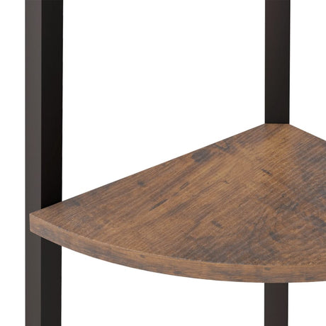 3-Tier Corner Shelf And Black 45.5X31.5X