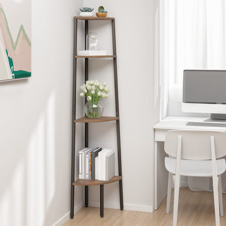 3-Tier Corner Shelf And Black 45.5X31.5X