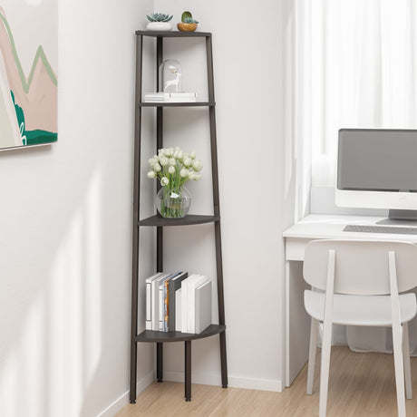 3-Tier Corner Shelf And Black 45.5X31.5X