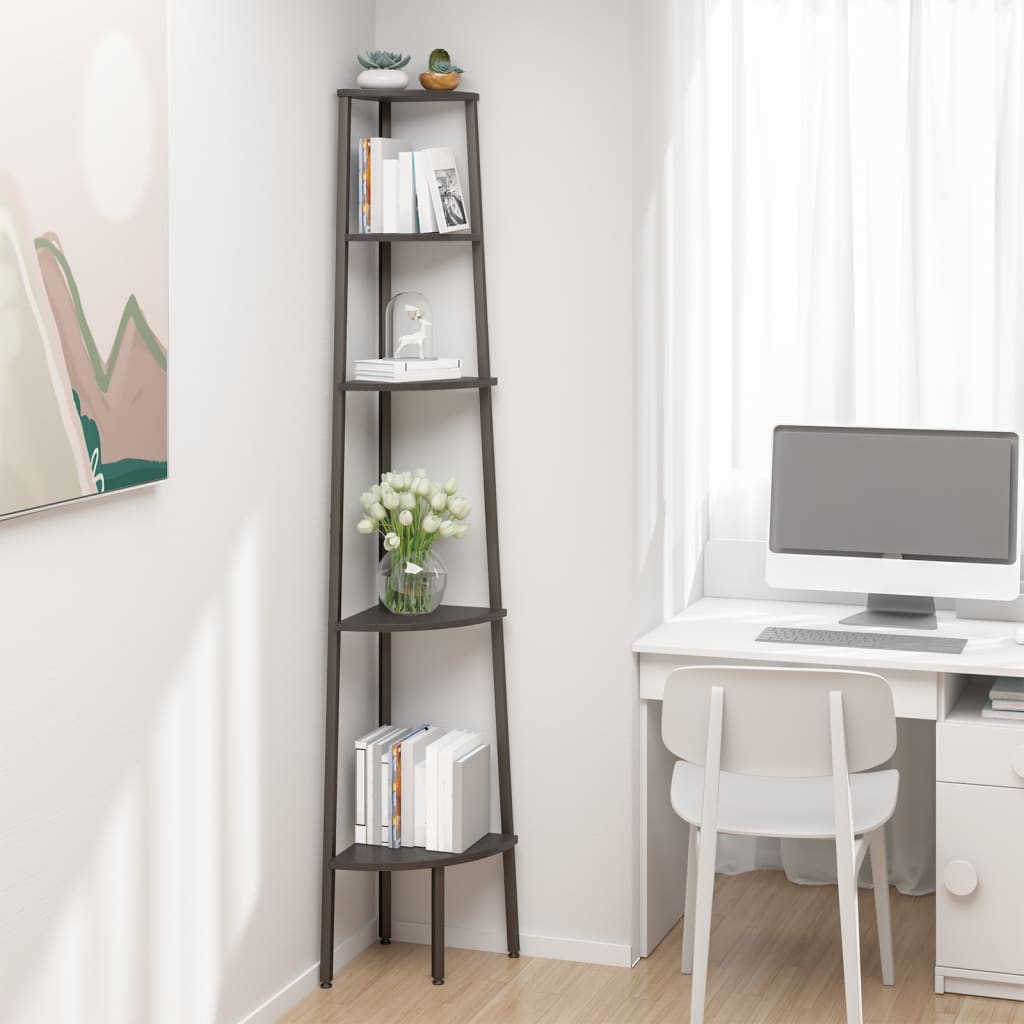 3-Tier Corner Shelf And Black 45.5X31.5X