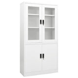 Office Cabinet 90X40X180 Cm Steel