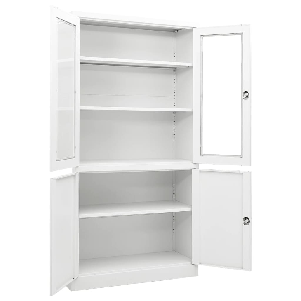 Office Cabinet 90X40X180 Cm Steel