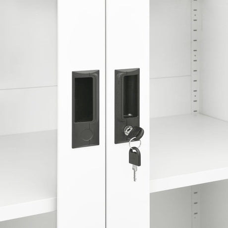 Office Cabinet 90X40X180 Cm Steel