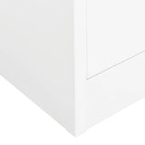Office Cabinet 90X40X180 Cm Steel