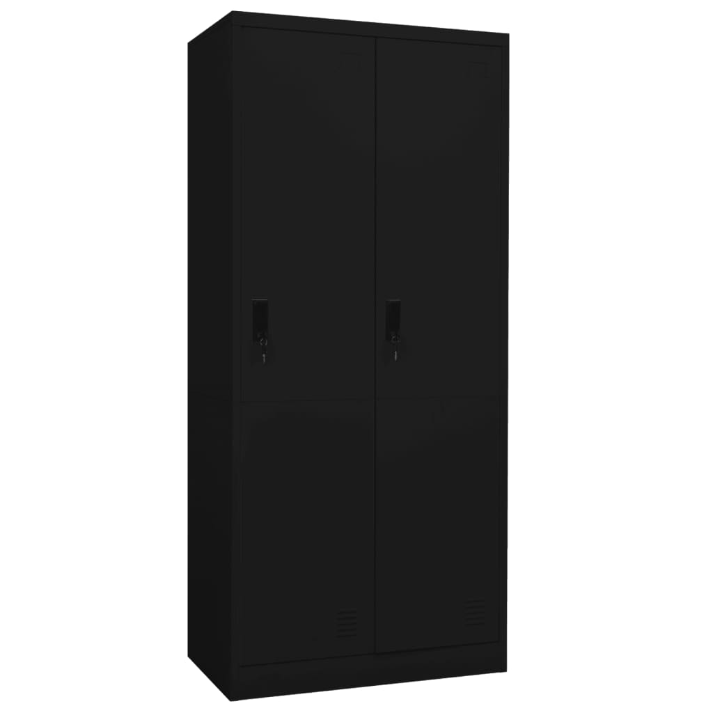 Wardrobe 80X50X180 Cm Steel