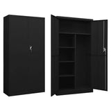 Locker Cabinet 90X40X180 Cm Steel