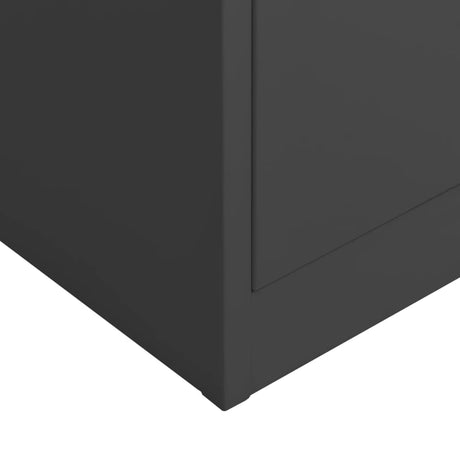 Locker Cabinet 90X40X180 Cm Steel