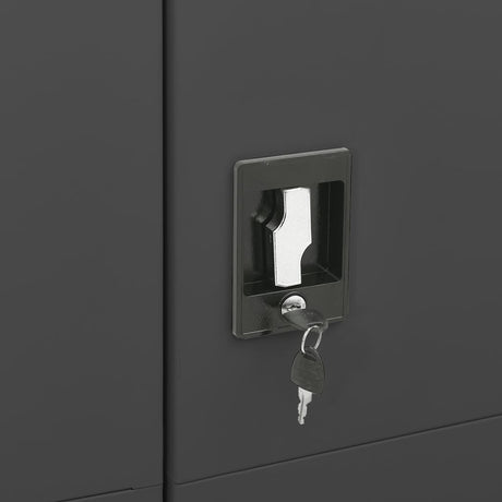 Locker Cabinet 90X40X180 Cm Steel