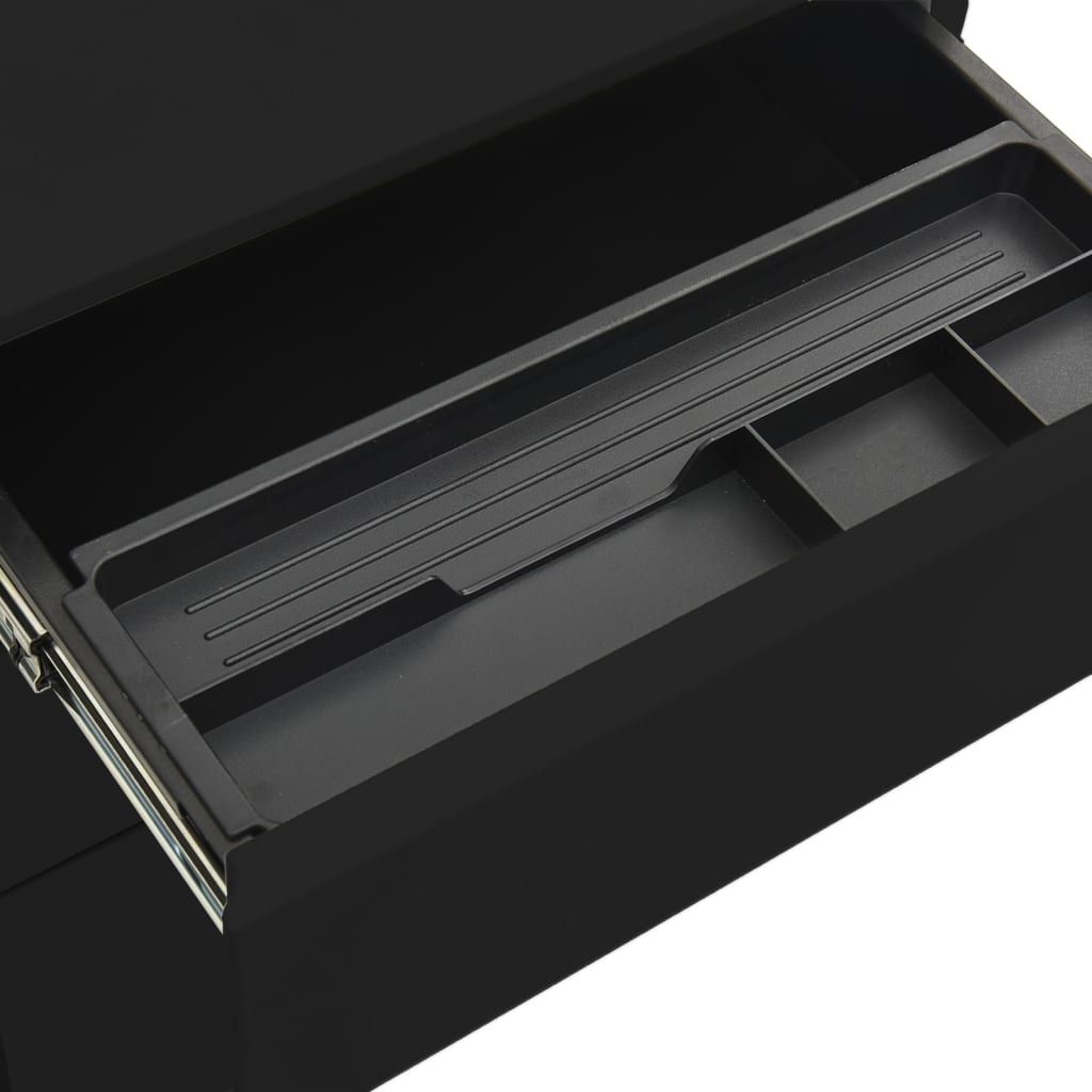 Mobile File Cabinet 39X45X60 Cm Steel