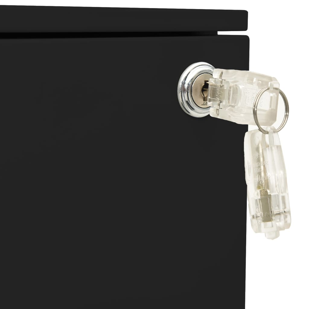 Mobile File Cabinet 39X45X60 Cm Steel