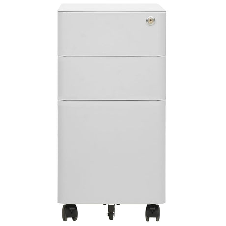 Mobile File Cabinet 30X45X59 Cm Steel