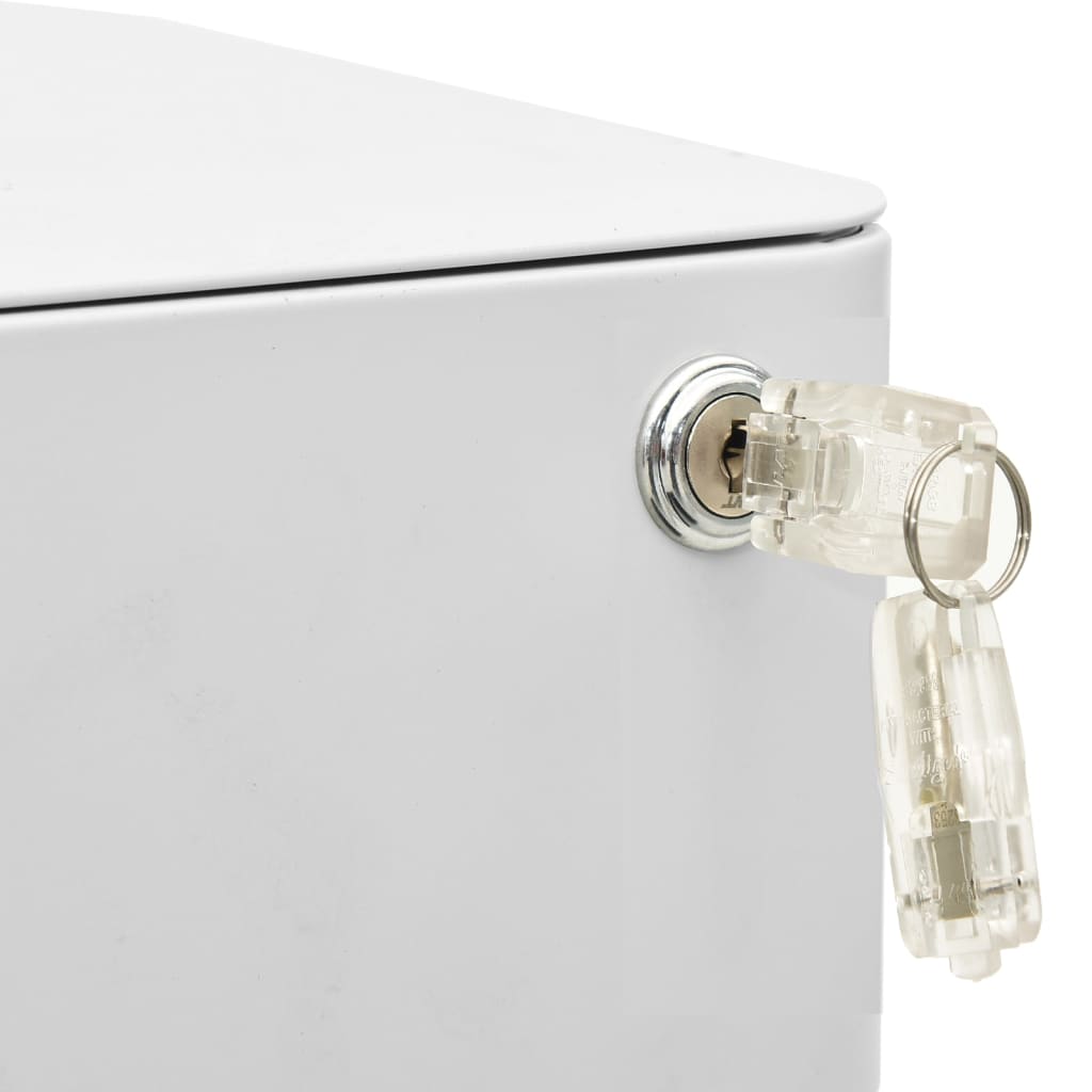 Mobile File Cabinet 30X45X59 Cm Steel