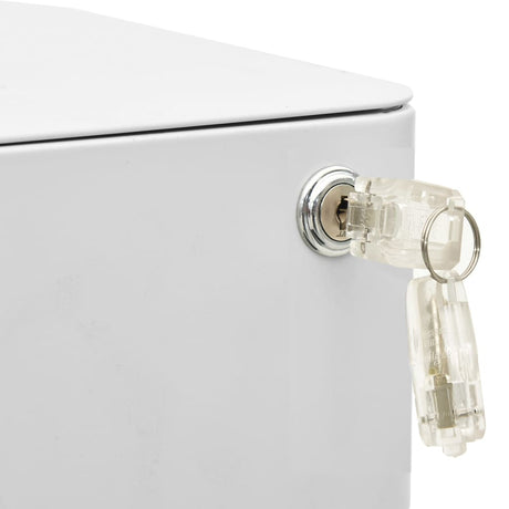 Mobile File Cabinet 30X45X59 Cm Steel