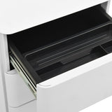 Mobile File Cabinet 30X45X59 Cm Steel