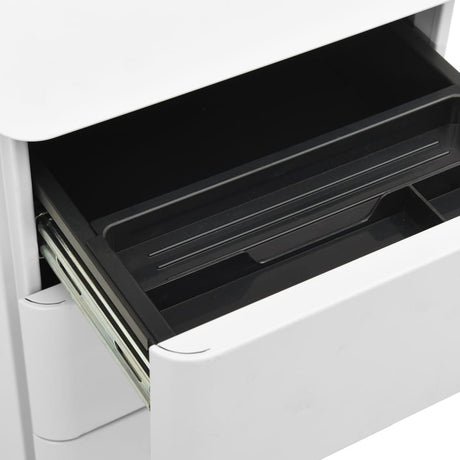 Mobile File Cabinet 30X45X59 Cm Steel
