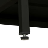 Tv Cabinet 90X30X44 Cm Steel And Glass