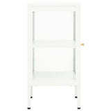 Sideboard 38X35X70 Cm Metal And Glass