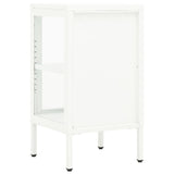 Sideboard 38X35X70 Cm Metal And Glass