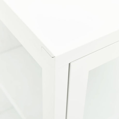 Sideboard 38X35X70 Cm Metal And Glass