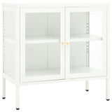 Sideboard 70X35X70 Cm Steel And Glass