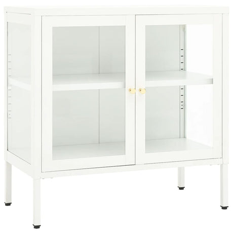 Sideboard 70X35X70 Cm Steel And Glass