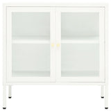 Sideboard 70X35X70 Cm Steel And Glass