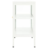 Sideboard 70X35X70 Cm Steel And Glass