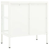 Sideboard 70X35X70 Cm Steel And Glass