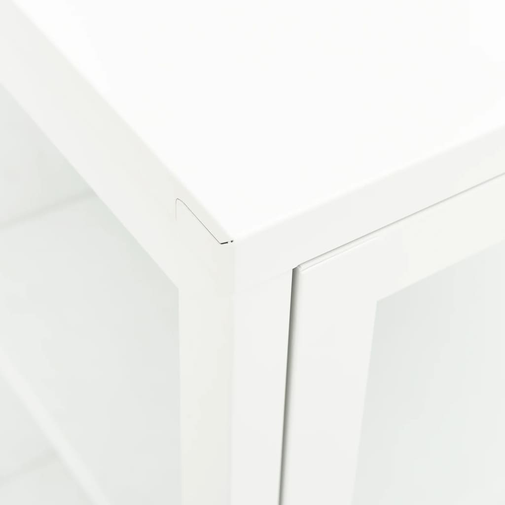 Sideboard 70X35X70 Cm Steel And Glass