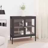 Sideboard 70X35X70 Cm Steel And Glass
