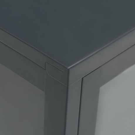 Sideboard 105X35X70 Cm Steel And Glass