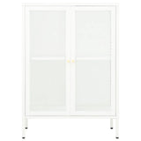 Sideboard 75X35X105 Cm Steel And Glass