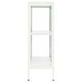 Sideboard 75X35X105 Cm Steel And Glass