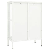 Sideboard 75X35X105 Cm Steel And Glass