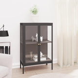 Sideboard 75X35X105 Cm Steel And Glass